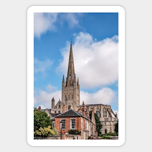 Norwich cathedral Sticker